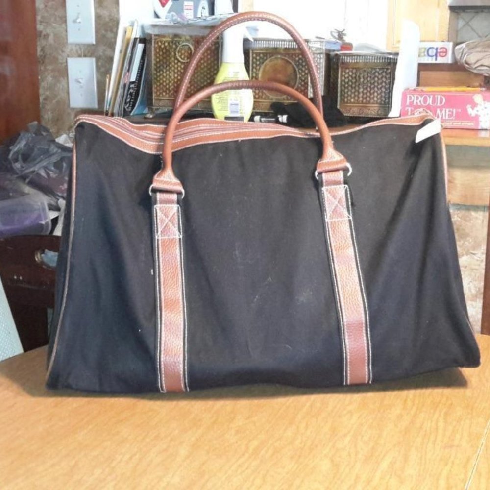 MAINSTREET COLLECTION CDBK1588 CANVAS DUFFLE BAG